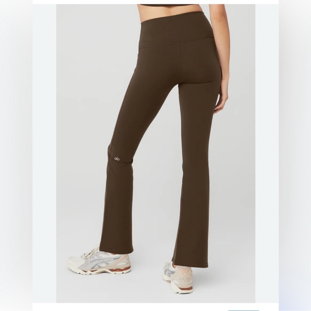 Alo Airbrush High Waisted Flare Leggings 7/8